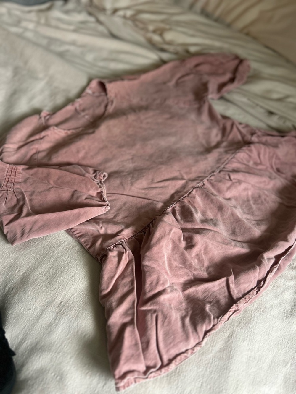tea n rose Blush peach Washed Tee